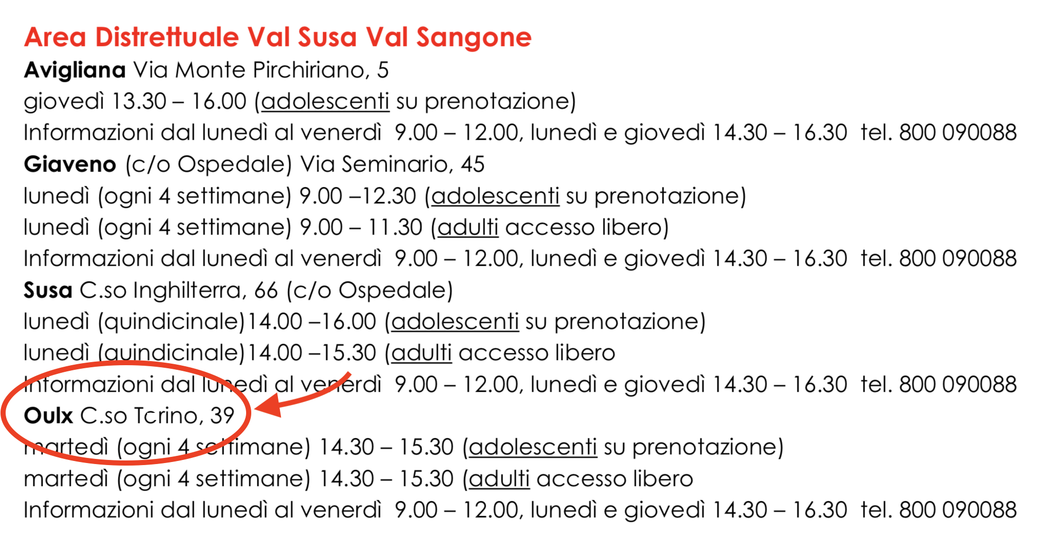 CENTRI VACCINALI TO3