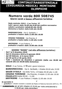 Orari Guardia Medica ASL